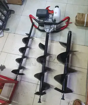 Earth Auger/3 Blades, Petrol and Gasoline Differently