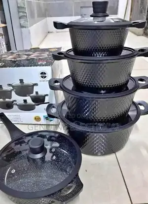 Cookware Set of 11pcs Bosch; Non- Stick