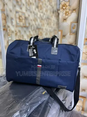 Navy Blue Duffle Quality Bags at 1400