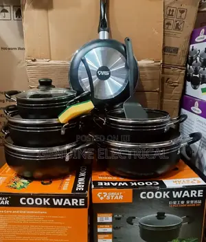 Cookware Pots/ Sufuria Set, Tc Model,
