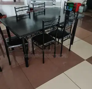 Executive Black 6seats Dinning Table Ec/6s