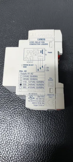 Lovato Water Level Relay