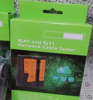 Secured Network Cable Tester. Rj45 Rj11