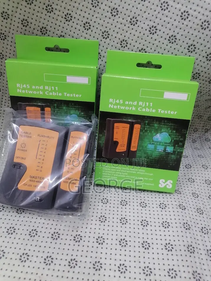 Durable Network Cable Tester. Rj45 Rj11