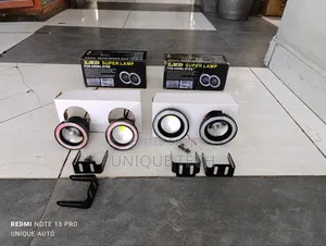 Universal Fit Angel Eye Led Fog Lights – High Visibility