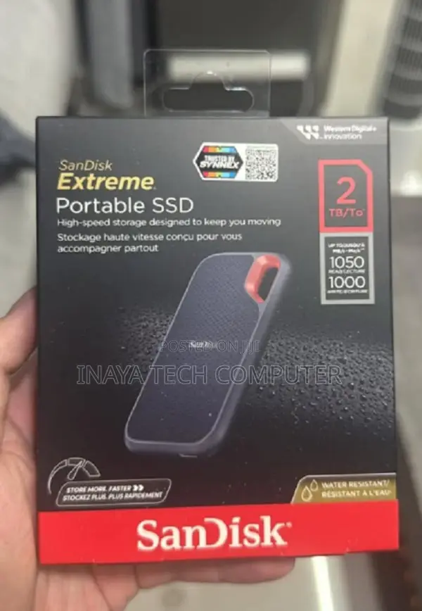 Sandisk E61 Extreme 2tb- Sdssde61-2t00-G25 Portable SSD
