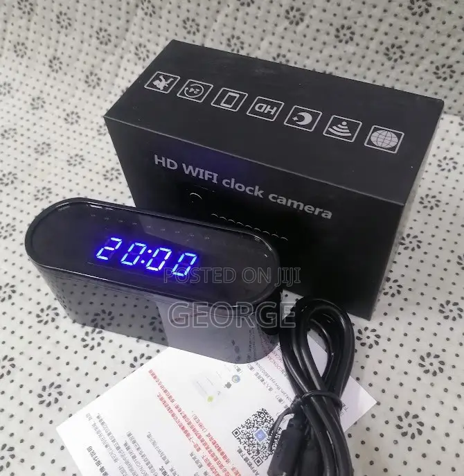 High Quality 
Hd Wifi Clock Camera Hidden Camera