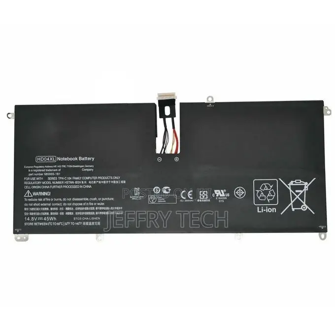 Hp Original Hd04xl Laptop Battery