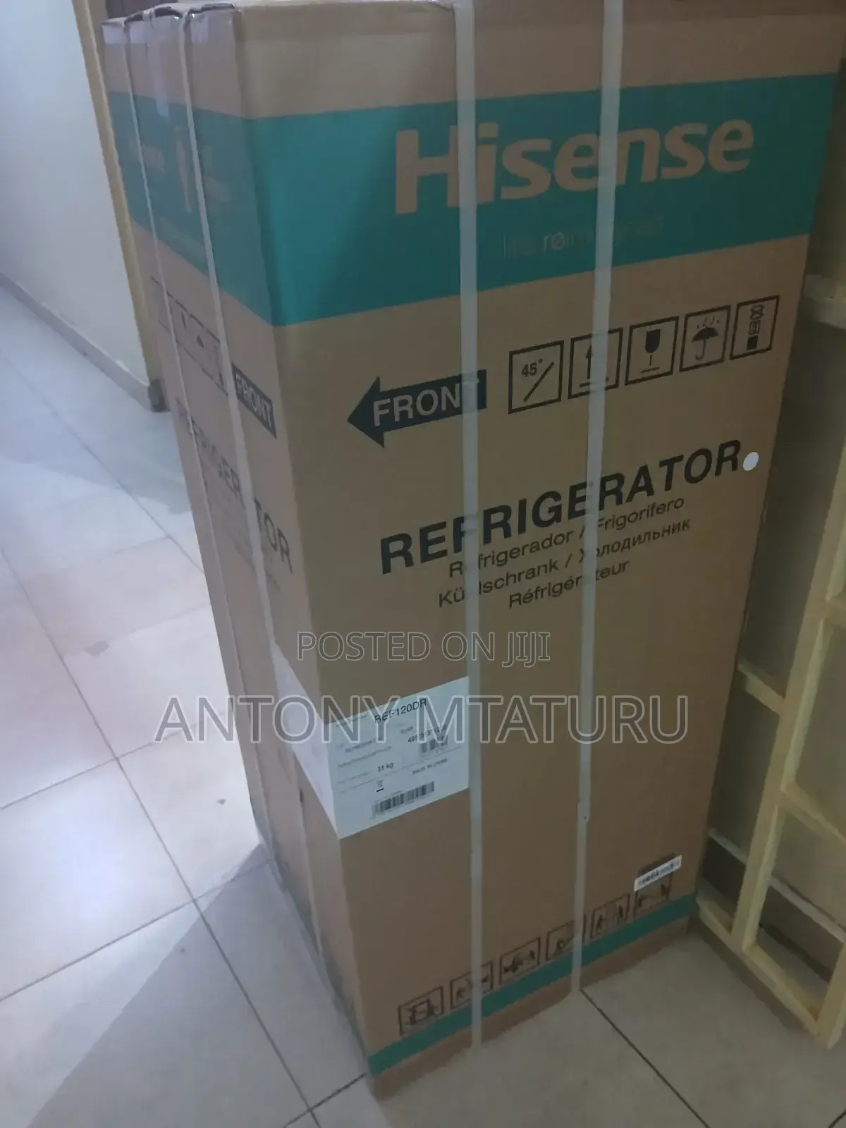 Hisense Fridge Ref120dr 120l
