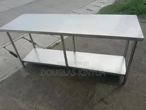 Stainless Steel Working Table Flat.