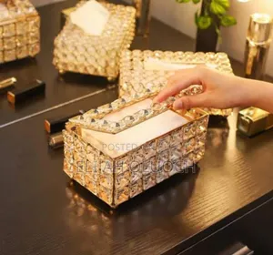 *High Quality Crystal Sparkling Serviette Holder