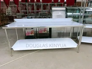Stainless Steel Standing Working Table.