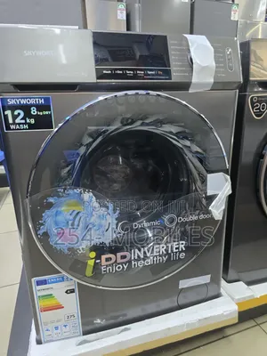 Skyworth Wash Dry 12kg/8kg Front Washing Machine,Dd Motor