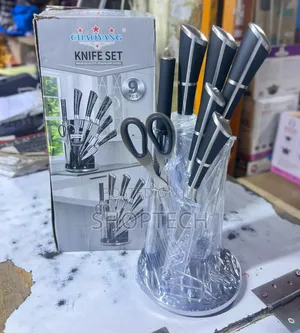 Knife Set 9 PCS Black