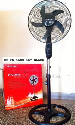 Standing Fan Black