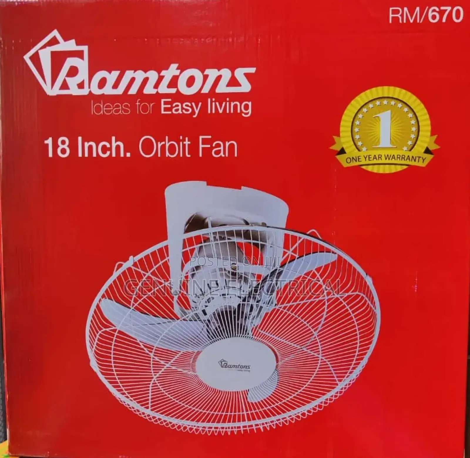 Ramton Orbit Fan