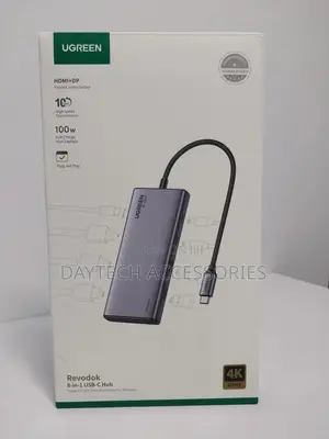 Usb Hub Ugreen Revdok 8 In1 Usb-C to Hdmi at 60hz
