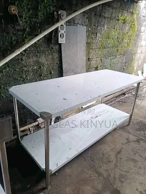 Wall Type Stainless Steel Working Table Heavy Duty.