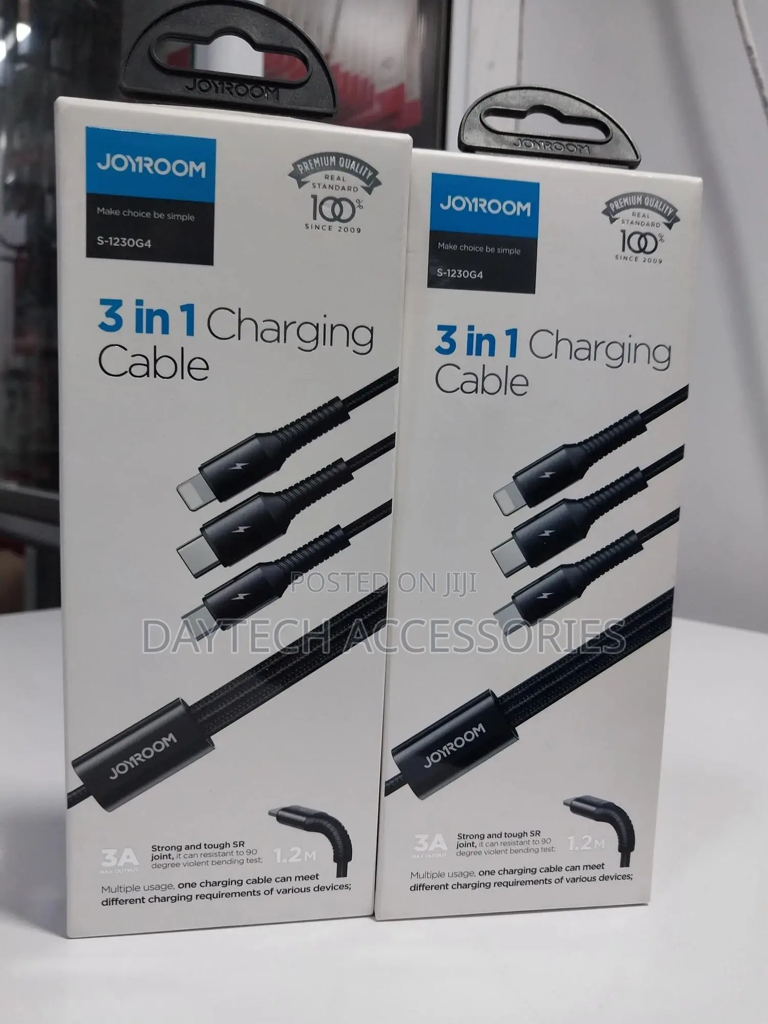 Joyroom 3 in 1 Cable 3.5a Usb-C / Lightning/Micro Usb