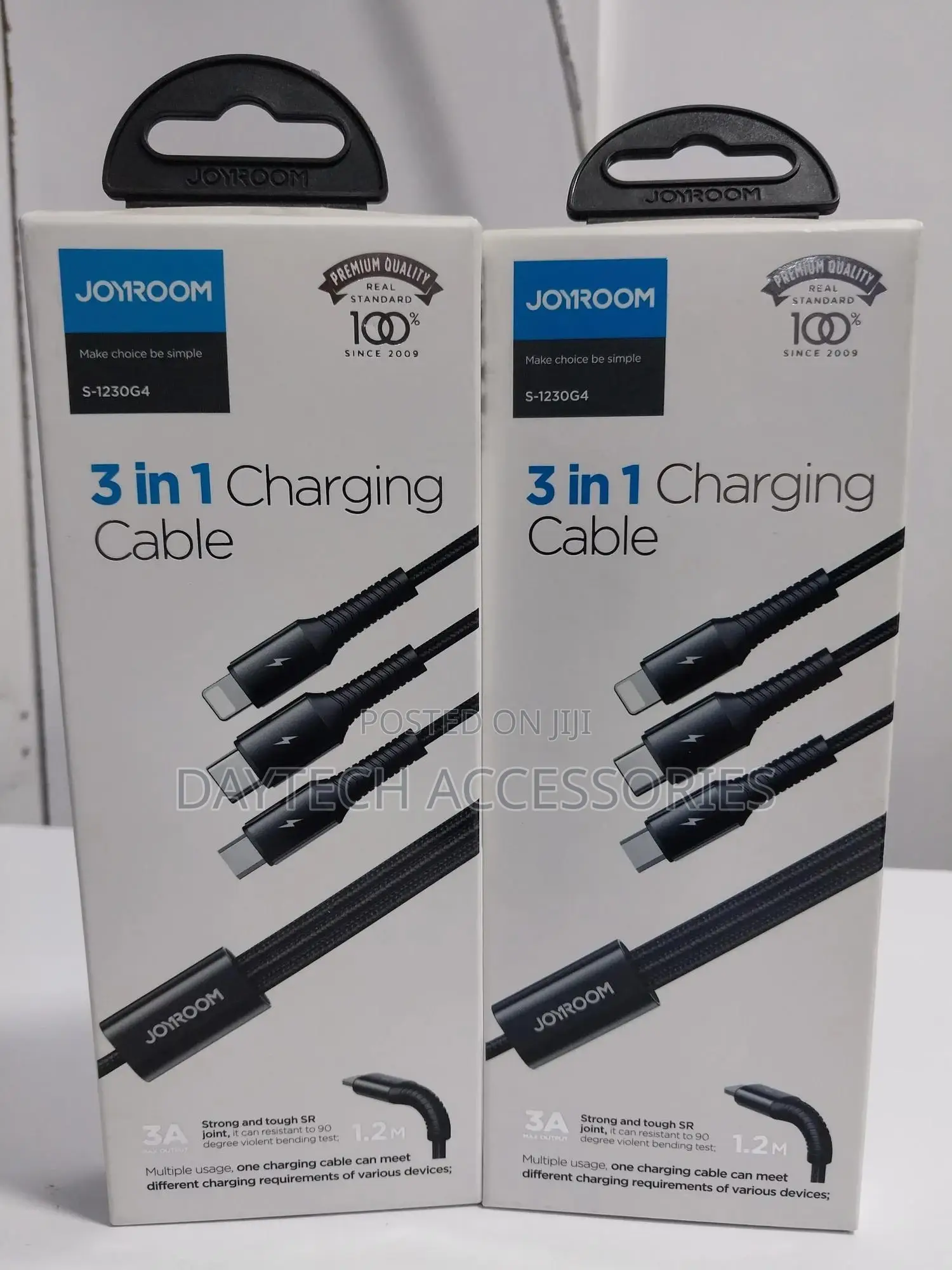 Joyroom 3 in 1 Cable 3.5a Usb-C / Lightning/Micro Usb