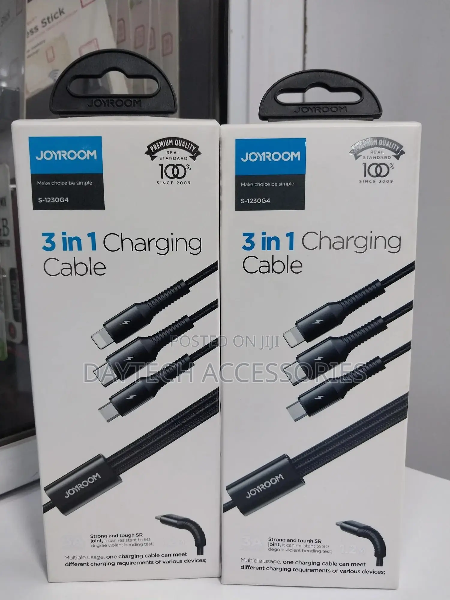 Joyroom 3 in 1 Cable 3.5a Usb-C / Lightning/Micro Usb