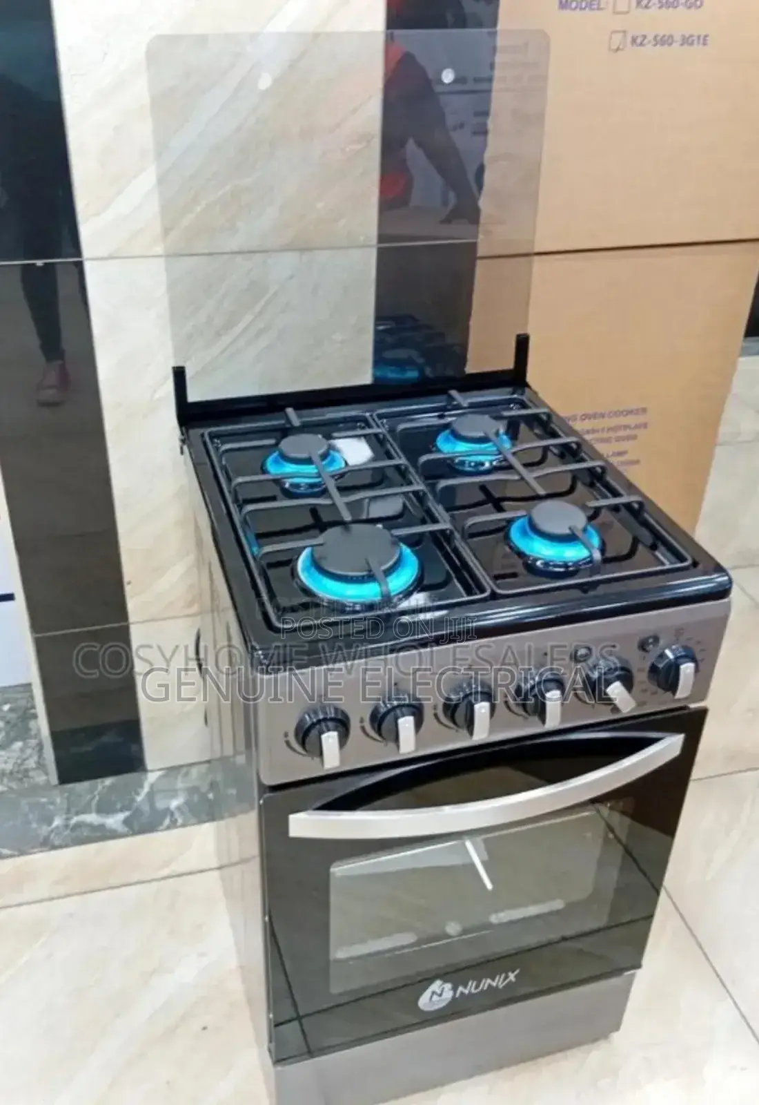 Nunix Full Gas Standing Cooker