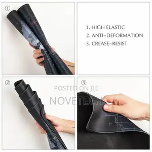 90*40 Mm Anti-Slip Rubber World Map Mouse Pad Mat Large.