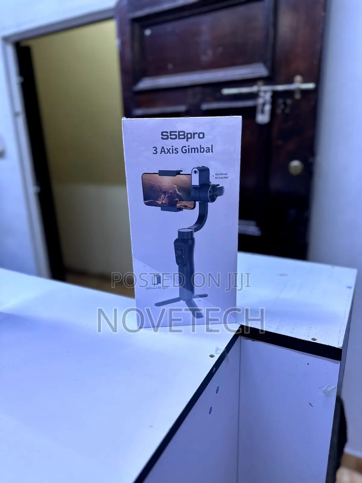 Smartphone Gimbal Stabilizer, 3-Axis Tripod iPhone Android