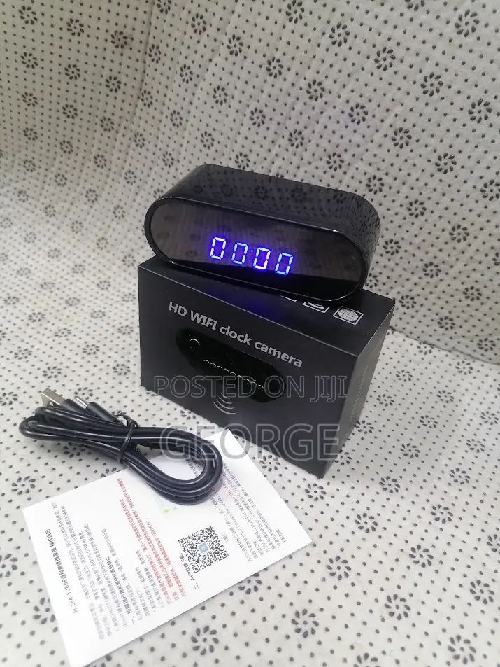 Longer Lasting Hd Wifi Clock Camera Hidden Camera