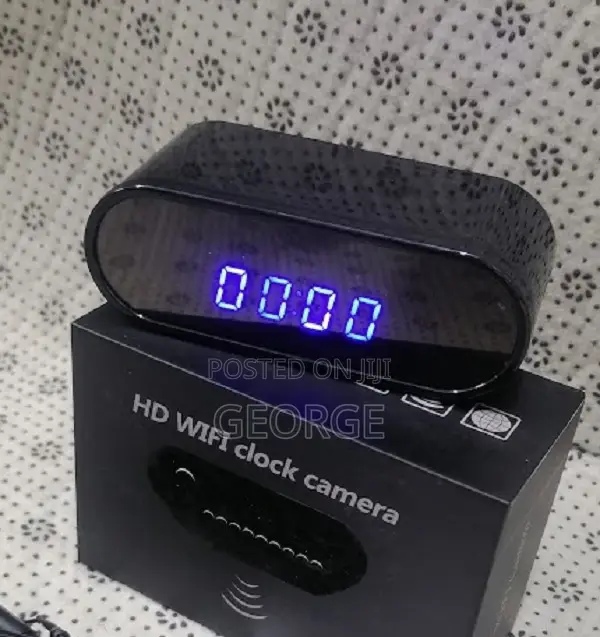 Attested Quality Hd Wifi Clock Camera Hidden Camera