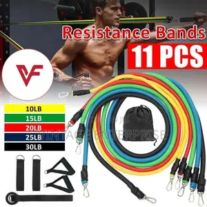 Full Body Exercise Multipurpose High Elastic Rubber Band Set