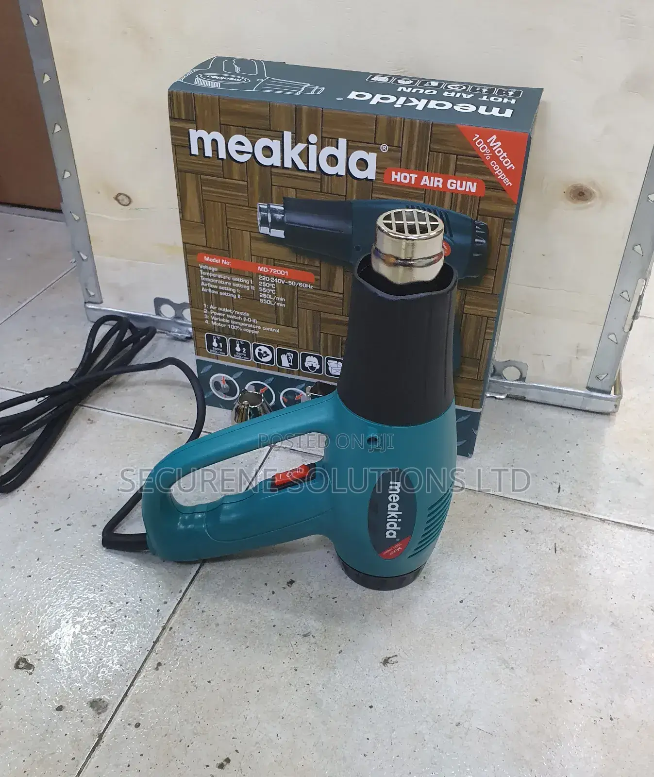 Meakida Hot Air Gun, Model Md-2000