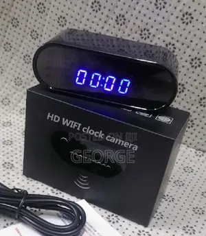 Efficient Qualityhd Wifi Clock Camera Hidden Camera