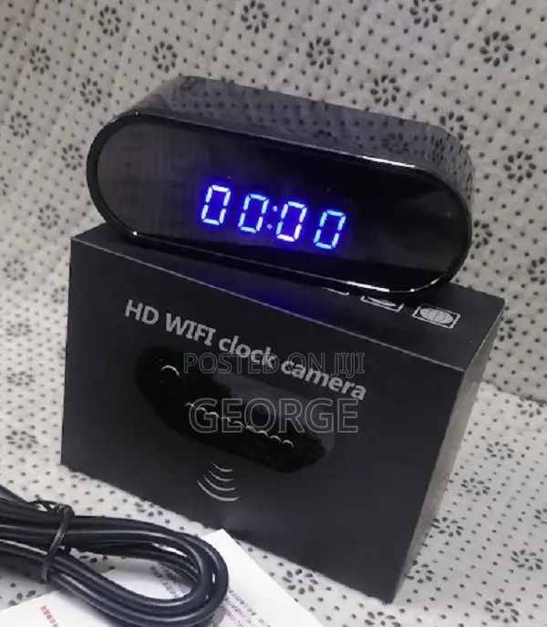 Efficient Qualityhd Wifi Clock Camera Hidden Camera