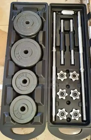 50 Kg Adjustable Chrome Dumbbells