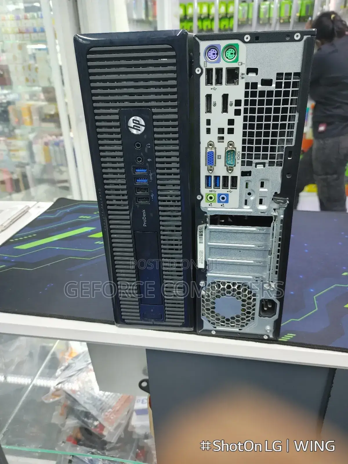 Desktop Computer HP ProDesk 600 G1 8GB Intel Core I5 HDD 500GB