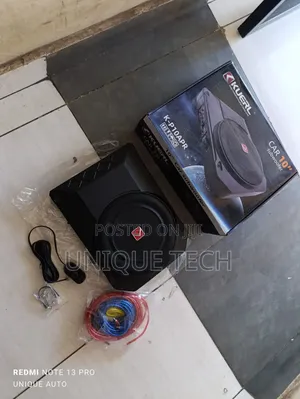 Kuerl 10" 800w Slim Underseat Subwoofer