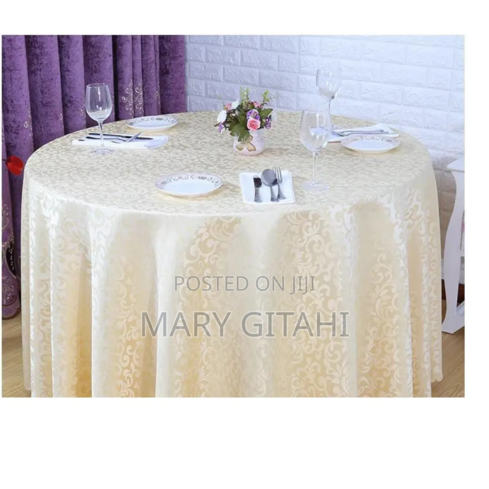 180cm Round Table Cloth at 