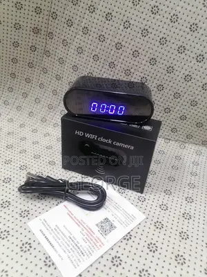 Imported Quality Hd Wifi Clock Camera Hidden Camera