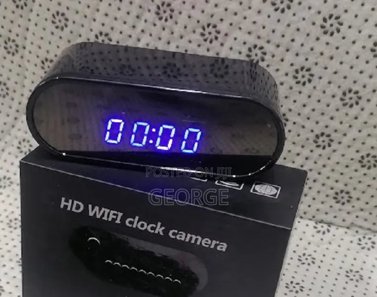 Premier Quality Hd Wifi Clock Camera Hidden Camera