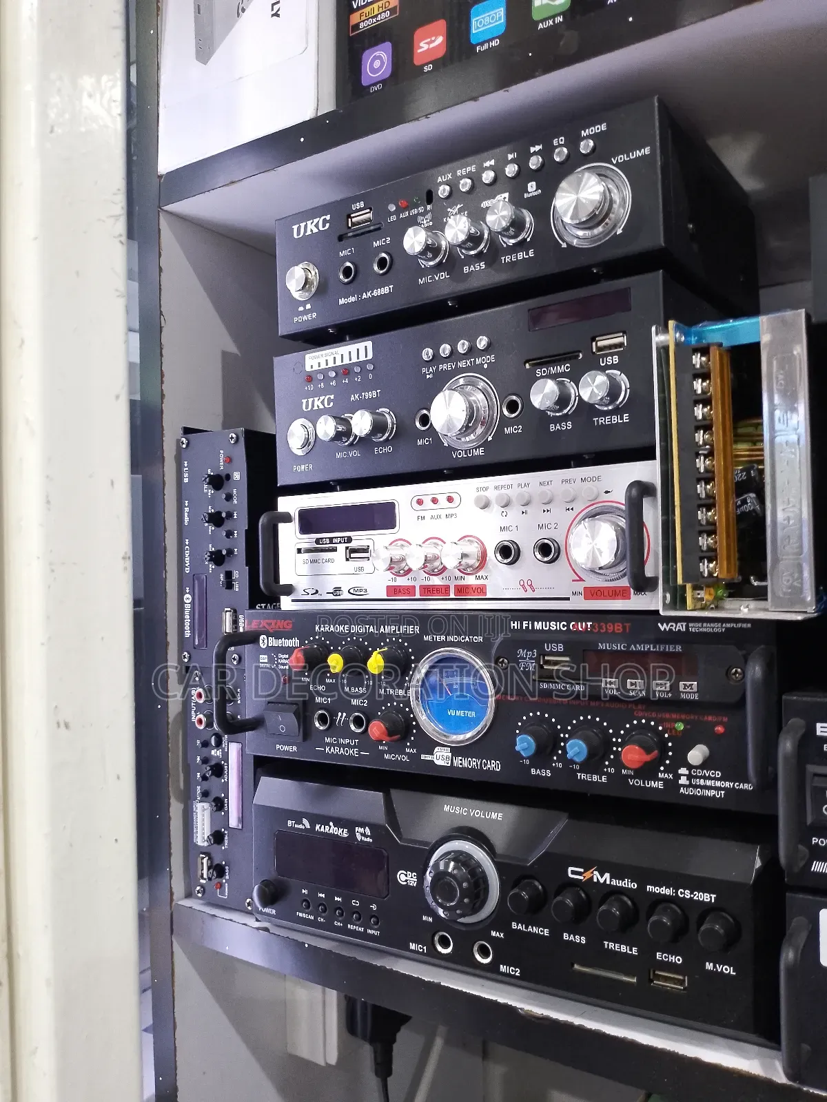 12v Amplifiers Different Types 2500-4500