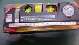 Spirit Level, Laser Level, Ruler