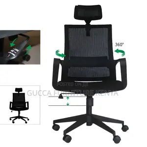 Office Chairs:Ergonomic Microfiber Black Task Mid-Back Chair
