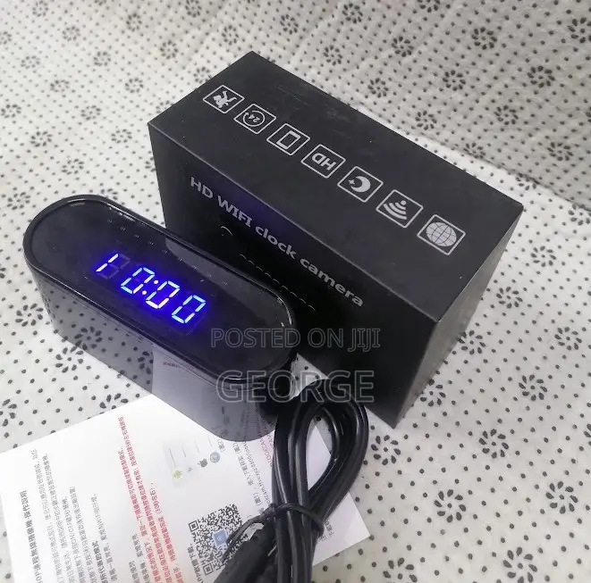 High Quality 
 Hd Wifi Clock Camera Hidden Camera