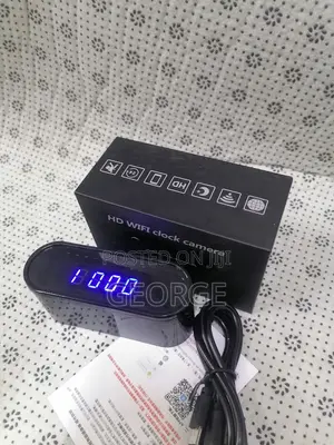 Premuim Quality Hd Wifi Clock Camera Hidden Camera