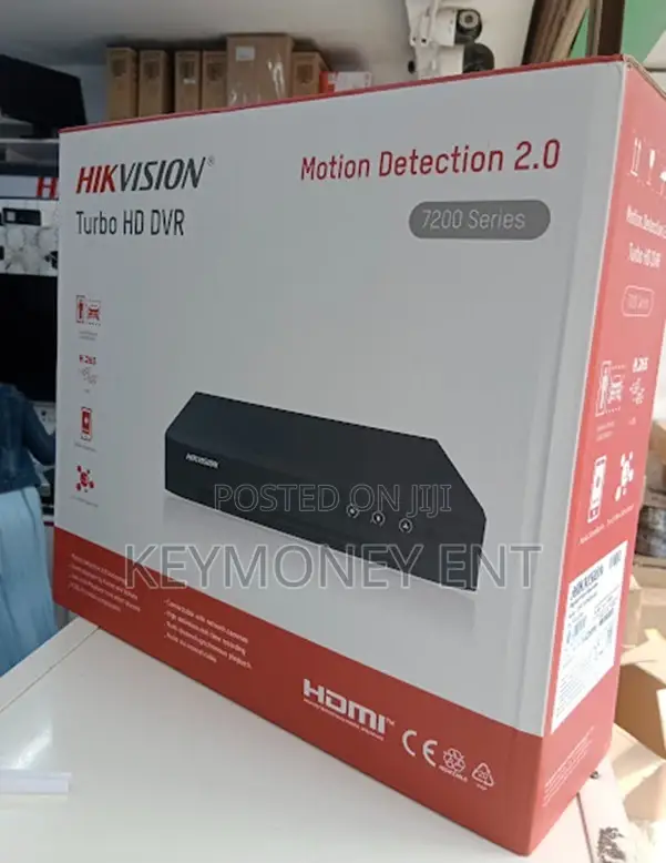 32channels Turbo Hd DVR Hikvision With Audio Capabilities