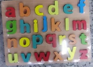 Wooden Alphabet Educational Toy