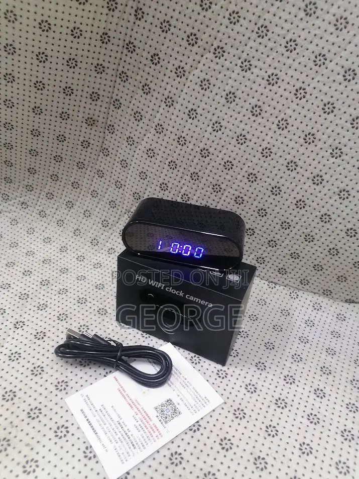 Top,Rated Quality Hd Wifi Clock Camera Hidden Camera