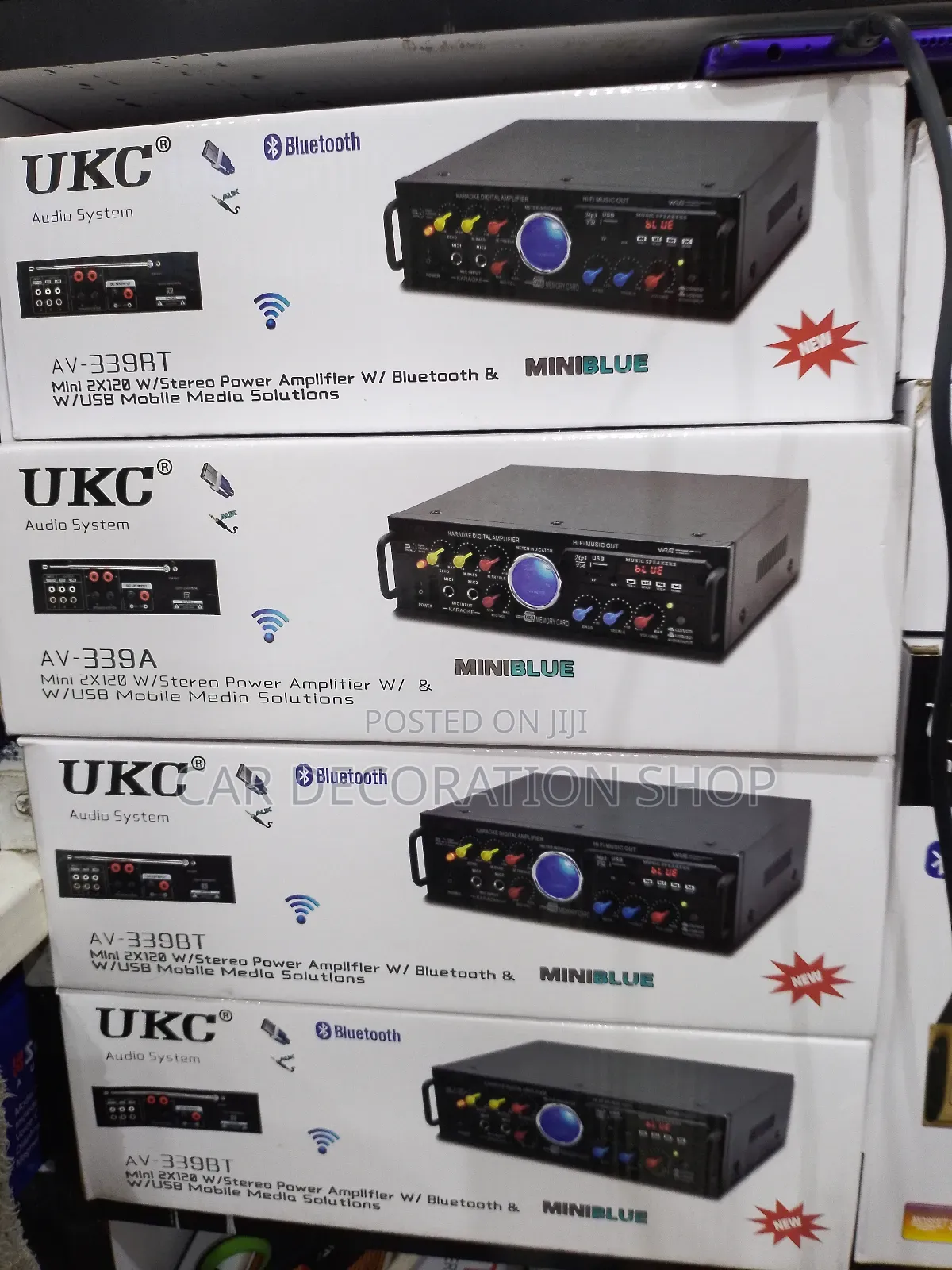 Ukc Amplifiers With Bluetooth