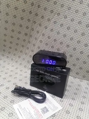 Exclusive Quality Hd Wifi Clock Camera Hidden Camera